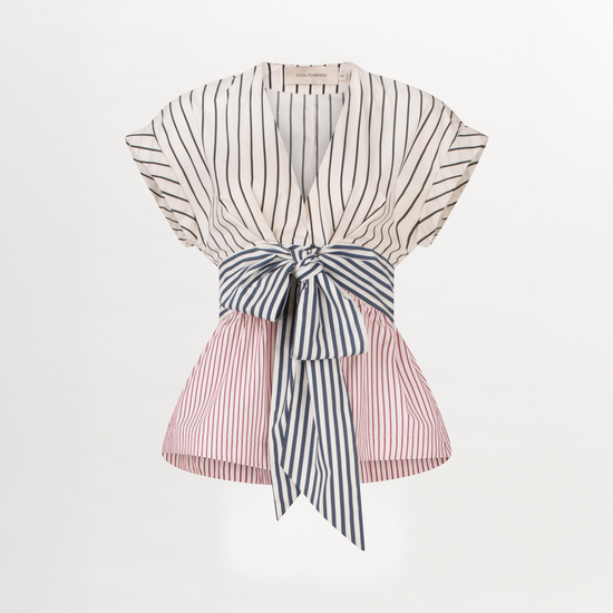 EliaBlouseMulticolorStripes